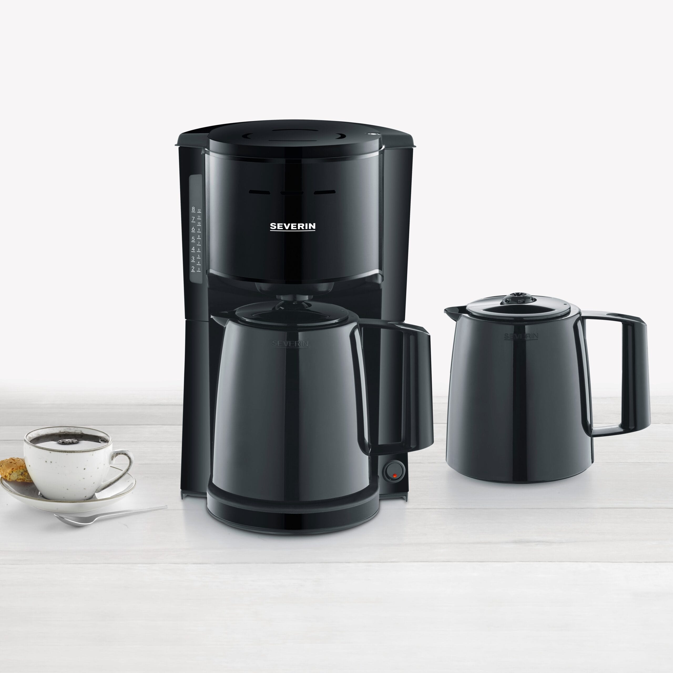 Severin Filterkaffeemaschine mit 2 Thermokannen KA 9307 Neueste Stile