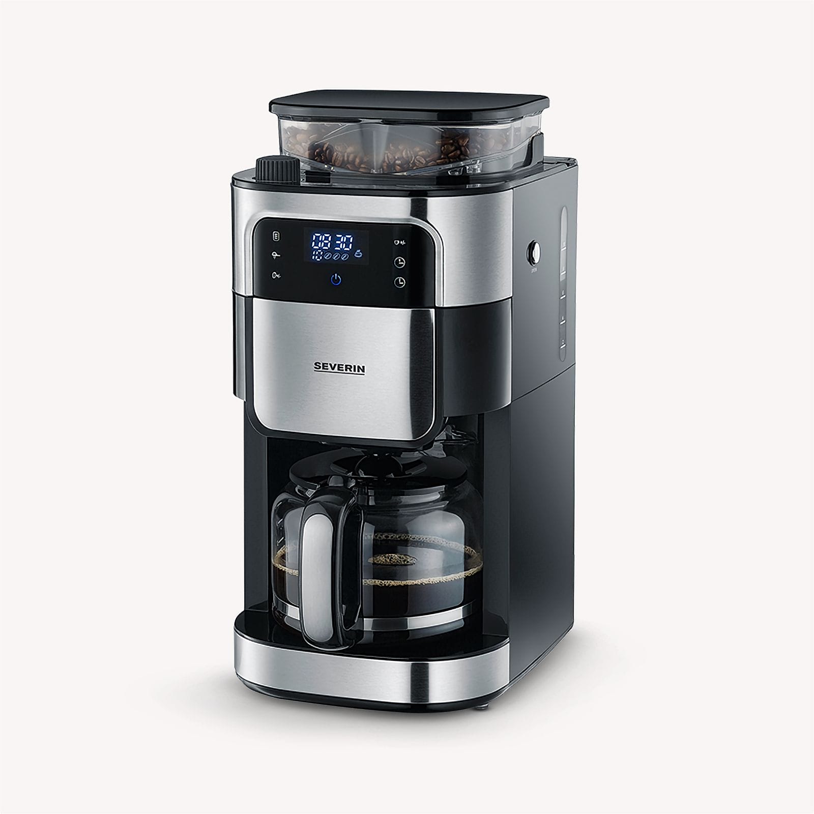 Severin Filterkaffeemaschine mit Edelstahl-Mahlwerk KA 4813 Letzte 2 Tage
