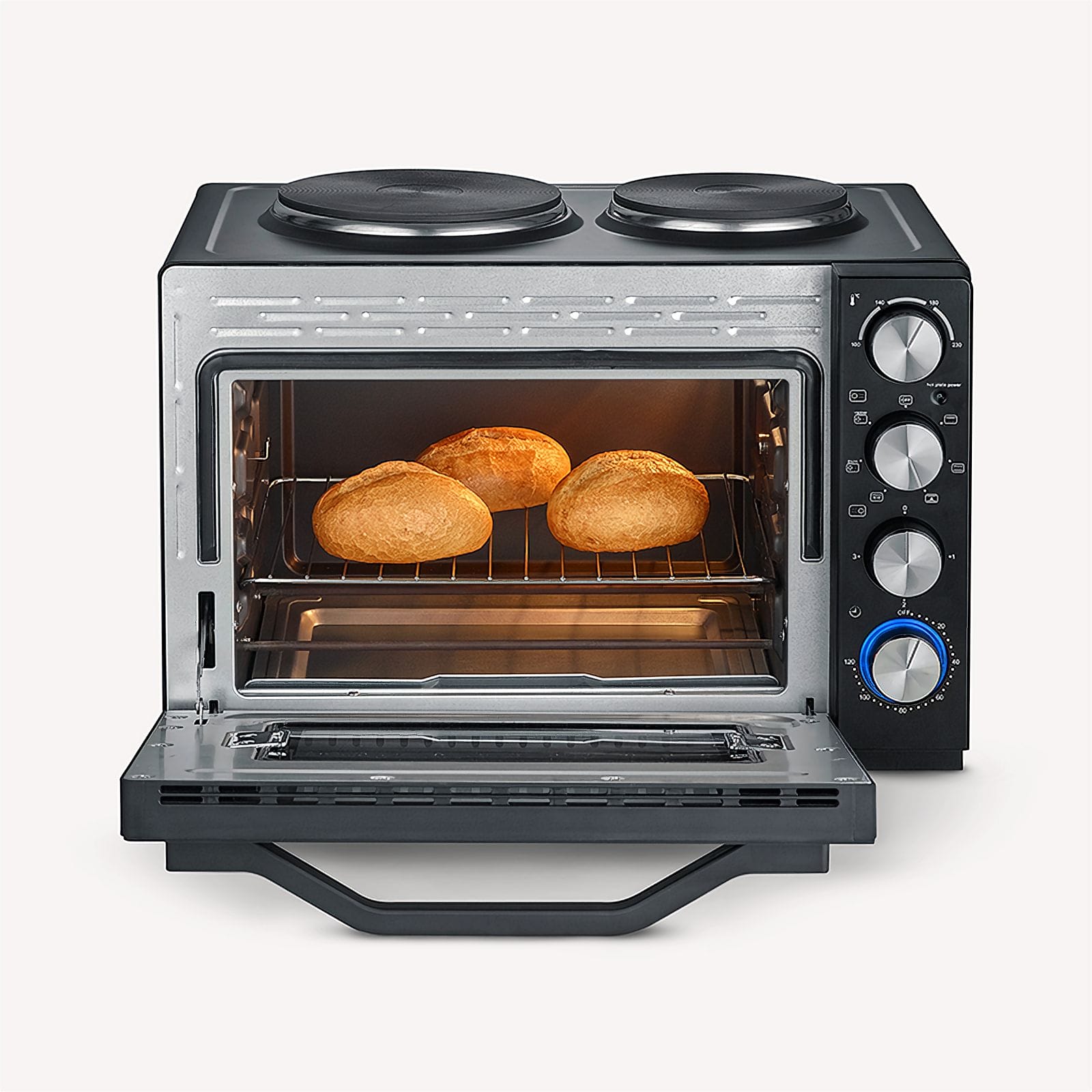 Severin Back- und Toastofen mit Kochplatten TO 2074 Top Angebot