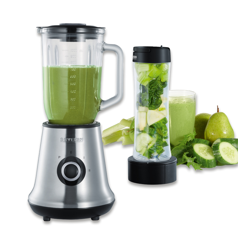 Severin Multimixer + Smoothie Mix & Go SM 3737 Exklusivangebot