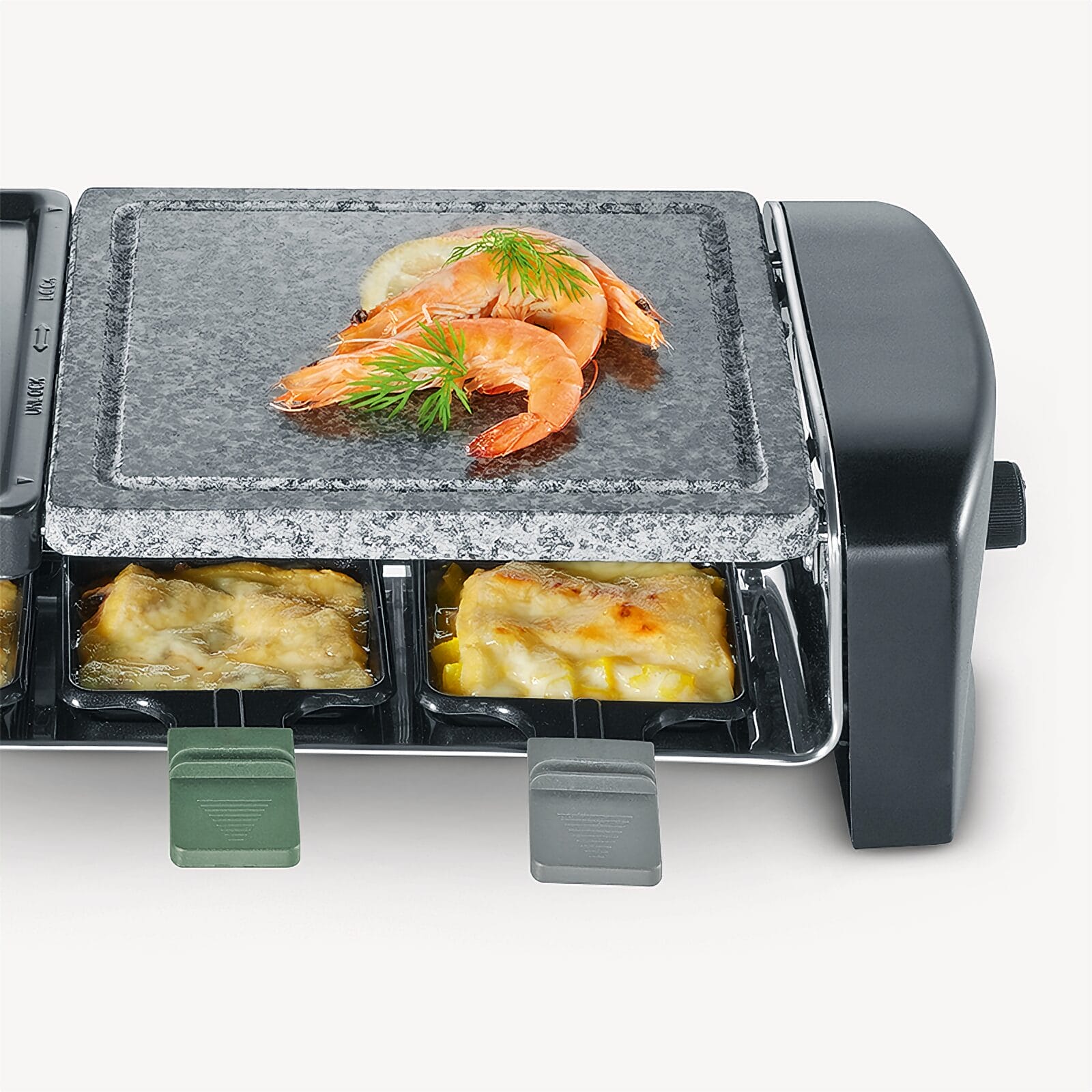 Severin Raclette Grill mit Naturgrillstein (B-Ware) RG 9645 Black Friday Preise