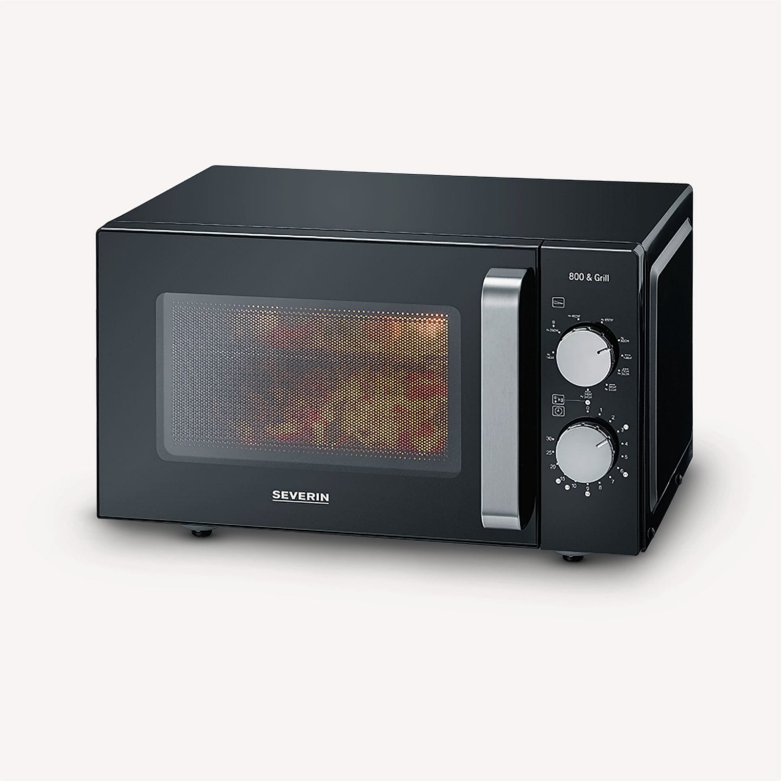 Severin 2-in-1 Mikrowelle mit Glasboden und Grill MW 7762 Exklusivangebot