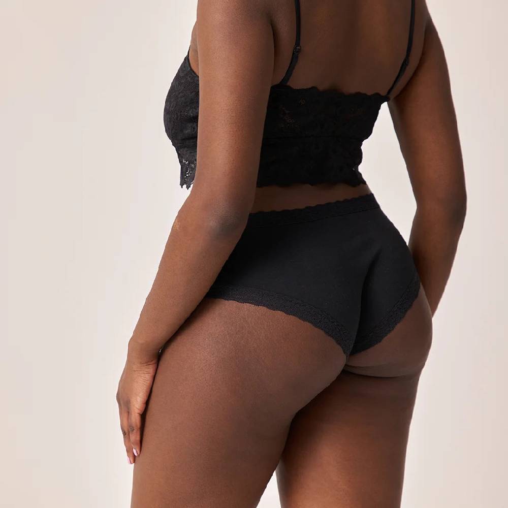 Snocks Hipster Panties mit Spitze aus Bio-Baumwolle Fabrikpreis