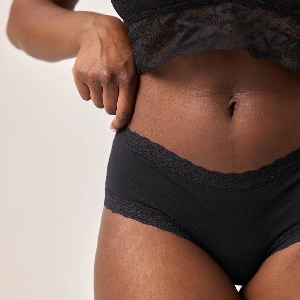 Snocks Hipster Panties mit Spitze aus Bio-Baumwolle Fabrikpreis