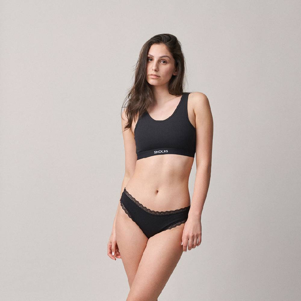 Snocks Tangas mit Spitze aus Bio-Baumwolle Cyber Monday