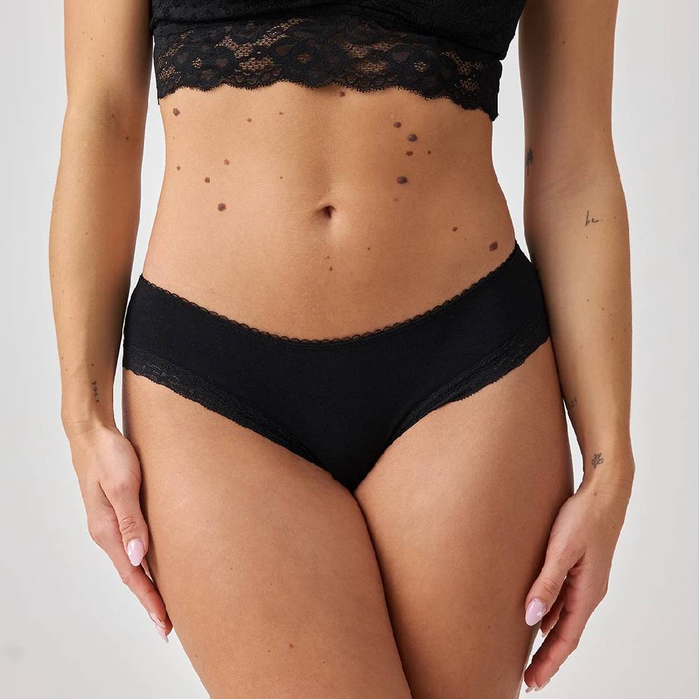 Snocks Brazilian Slips mit Spitze aus Bio-Baumwolle Im Verkauf