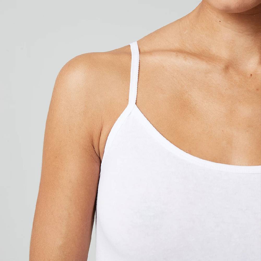 Snocks Damen Spaghetti Tops aus Bio-Baumwolle Begrenztes Angebot