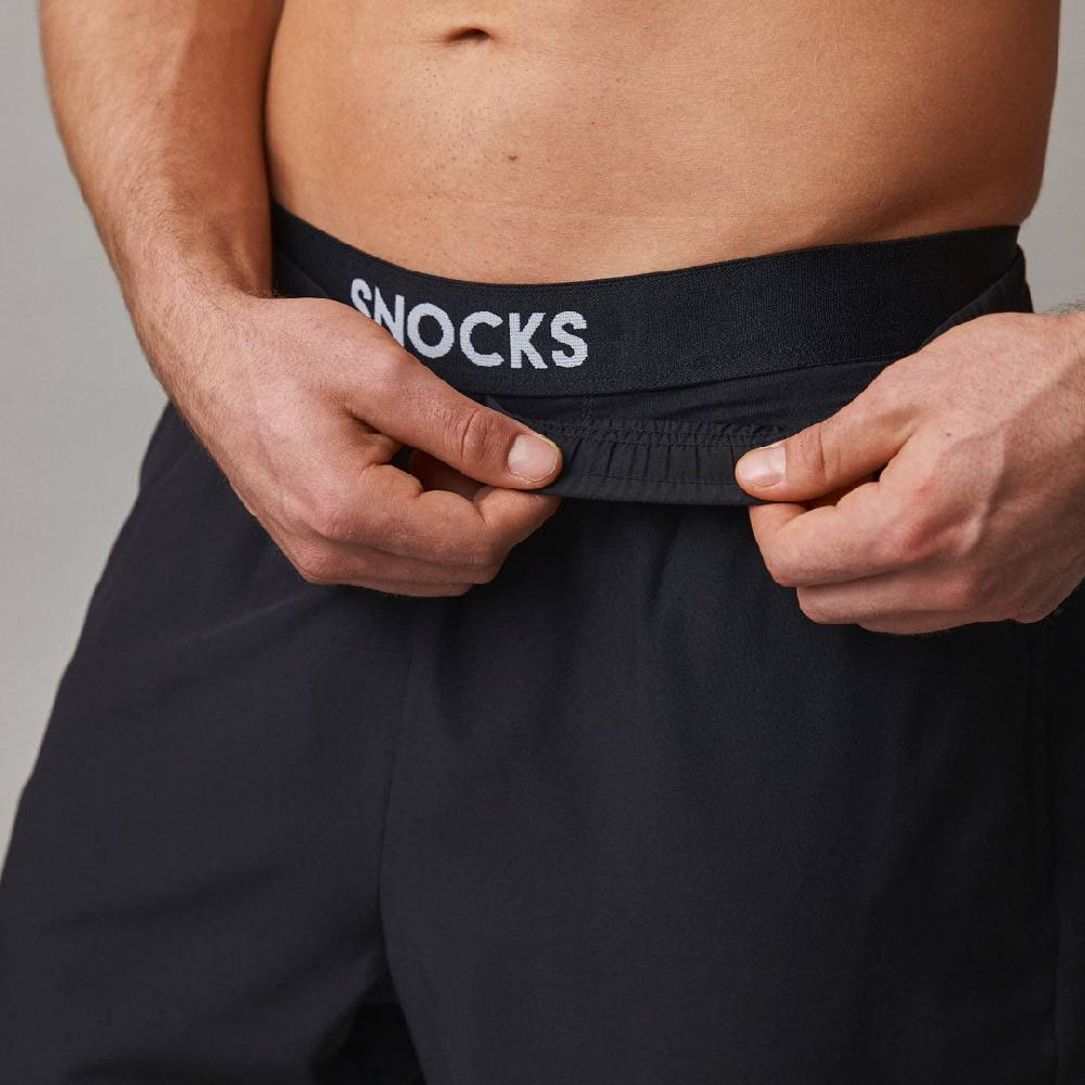 Snocks Kurze Sporthose Herren aus recyceltem Polyester Super Sparpreis