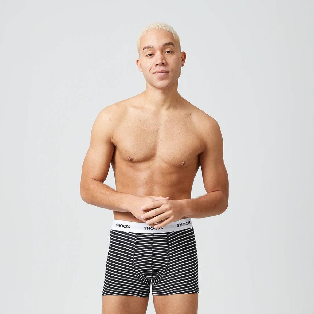 Snocks Boxershorts mit Streifen aus Bio-Baumwolle Wochenangebot