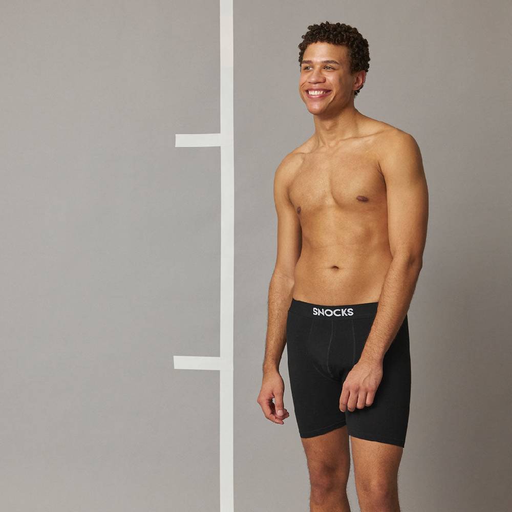 Snocks Lange Boxershorts aus Bio-Baumwolle Bis zu 60% Rabatt