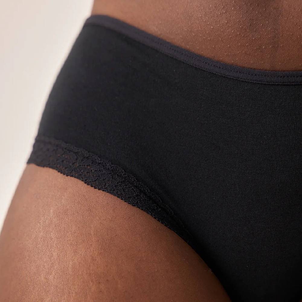 Snocks Hipster Panties mit Spitze aus Bio-Baumwolle Zeitlich begrenztes Angebot