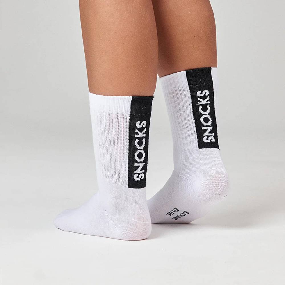 Snocks Tennissocken aus Bio-Baumwolle Letzter Tag