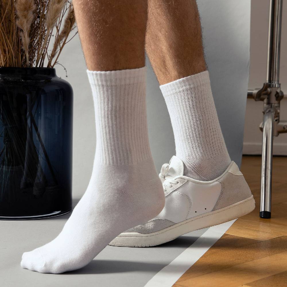 Snocks Tennissocken aus Bio-Baumwolle Letzter Tag