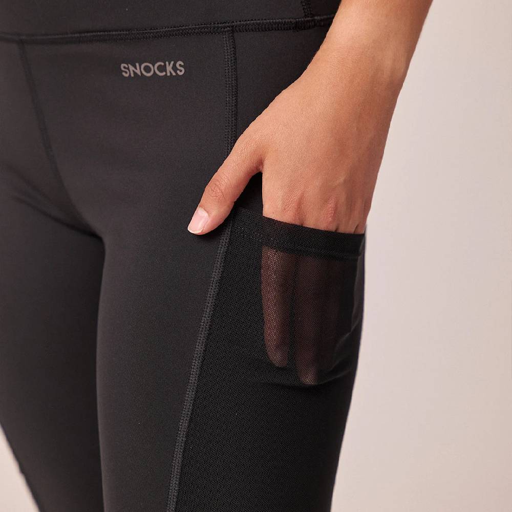 Snocks Leggings mit Tasche aus recyceltem Polyester Fabrikladen