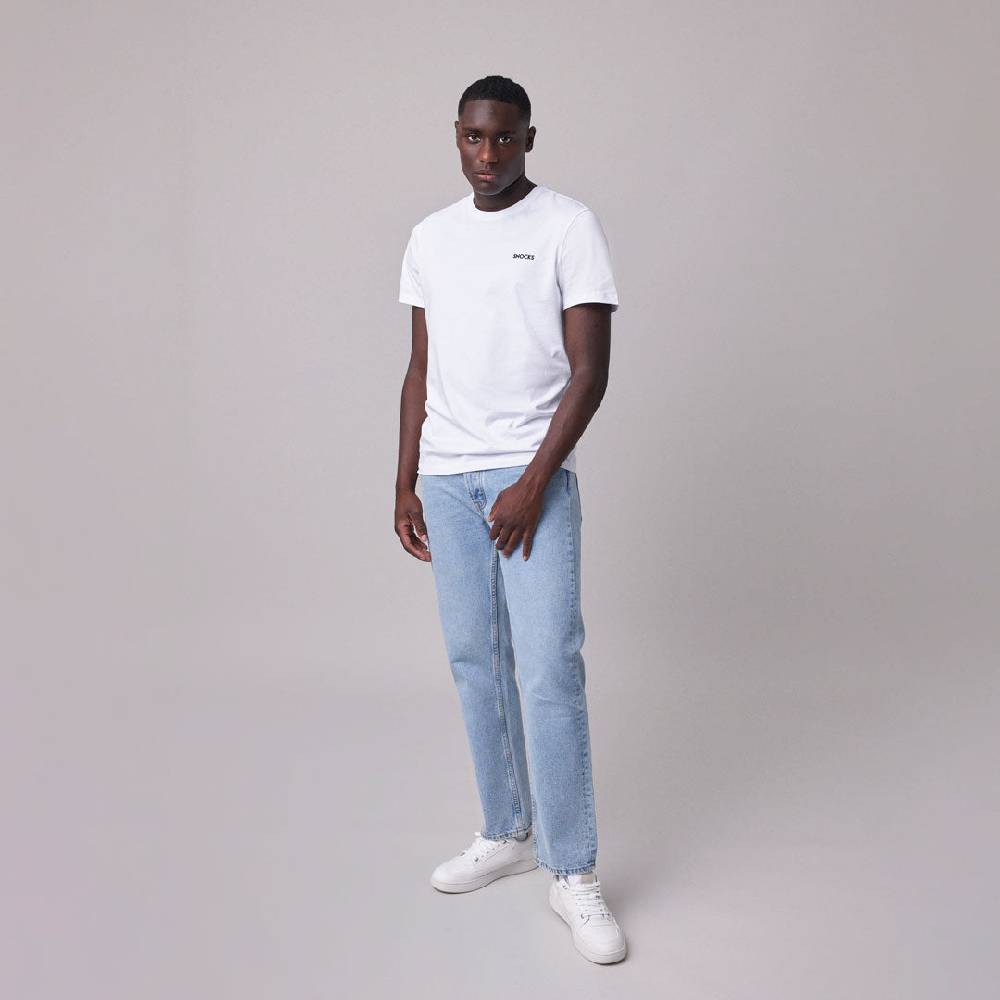 Snocks Basic T-Shirt Herren aus Bio-Baumwolle Online Shopping