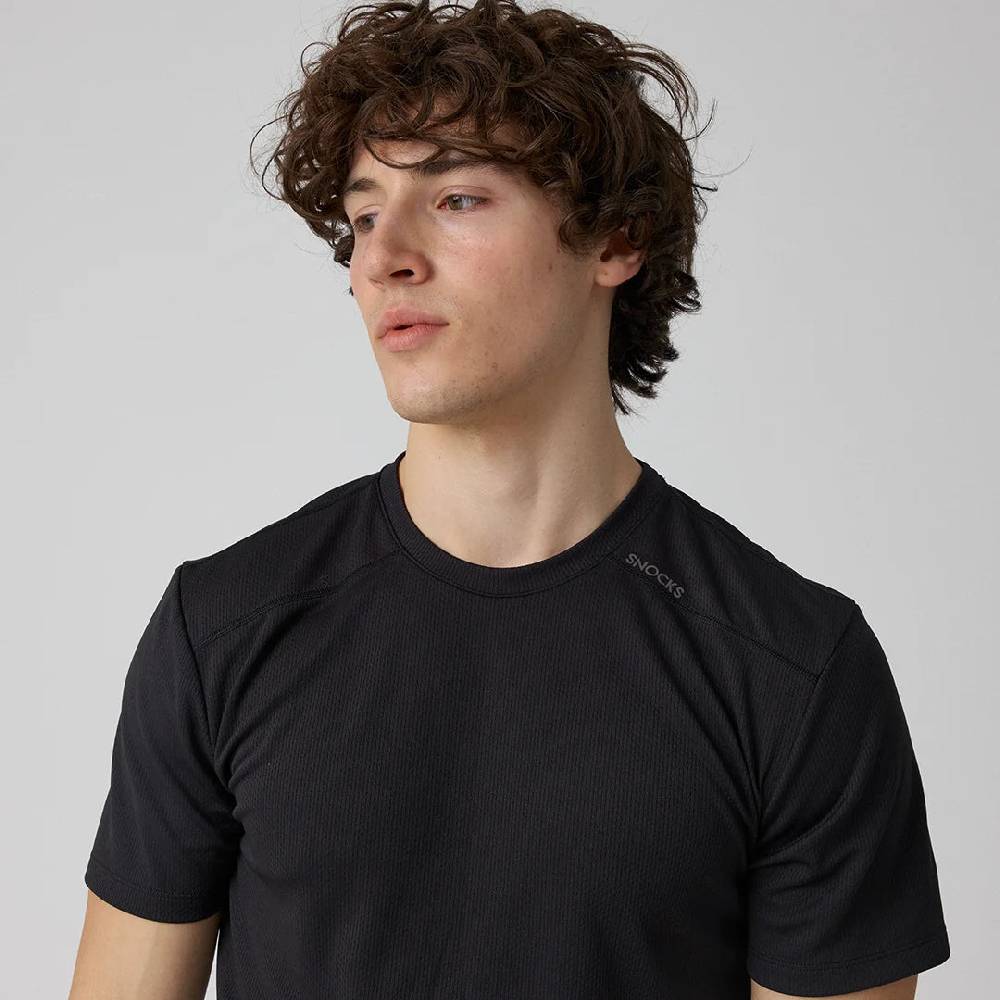 Snocks Trainingsshirt Mesh Herren aus recyceltem Polyester Weihnachtsangebot