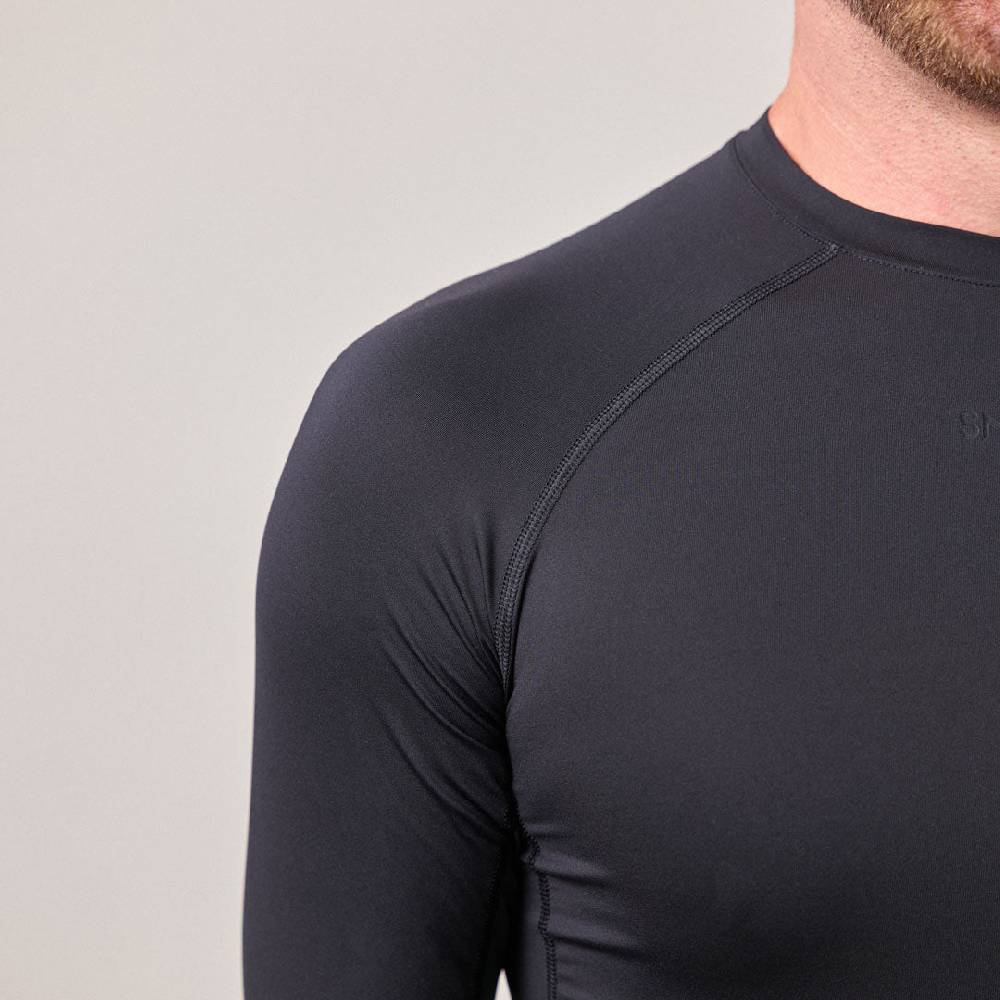 Snocks Funktionsshirt langarm Herren aus recyceltem Polyester Muttertagsangebot