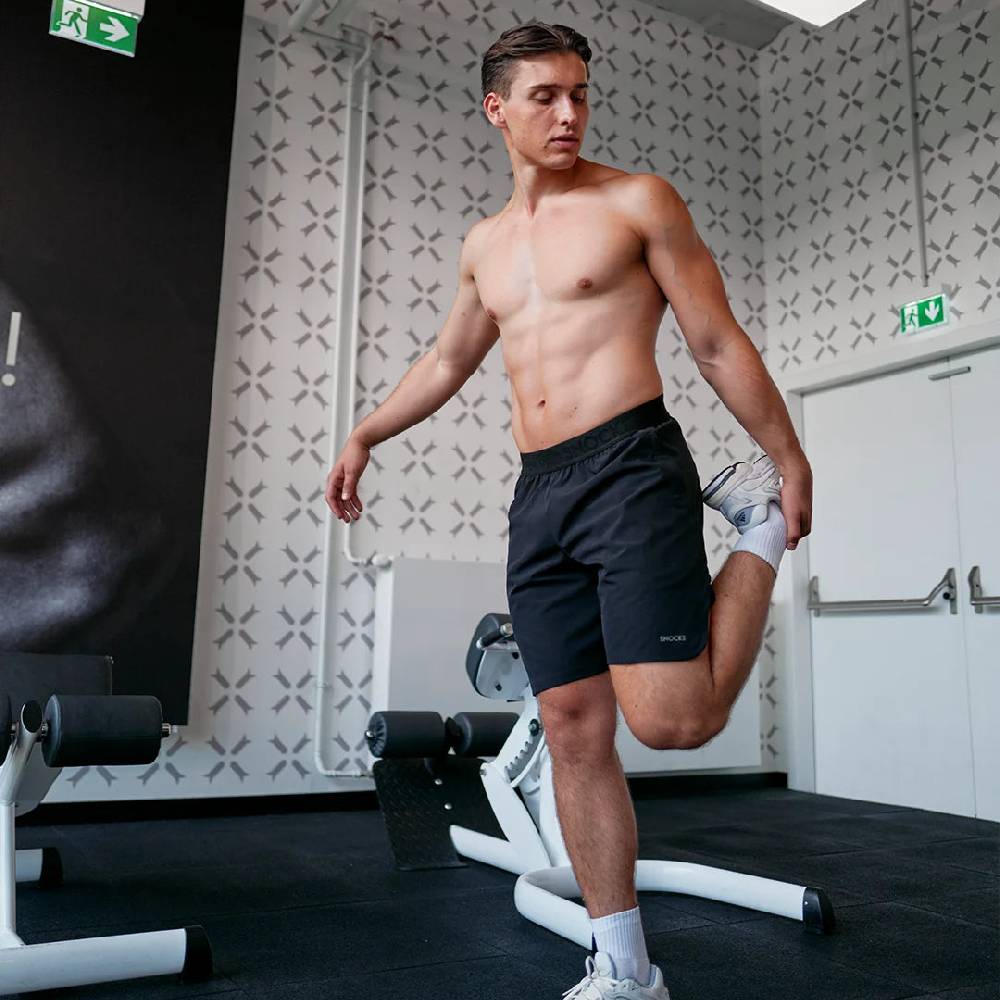 Snocks Kurze Sporthose mit Logo Herren Lagerräumung