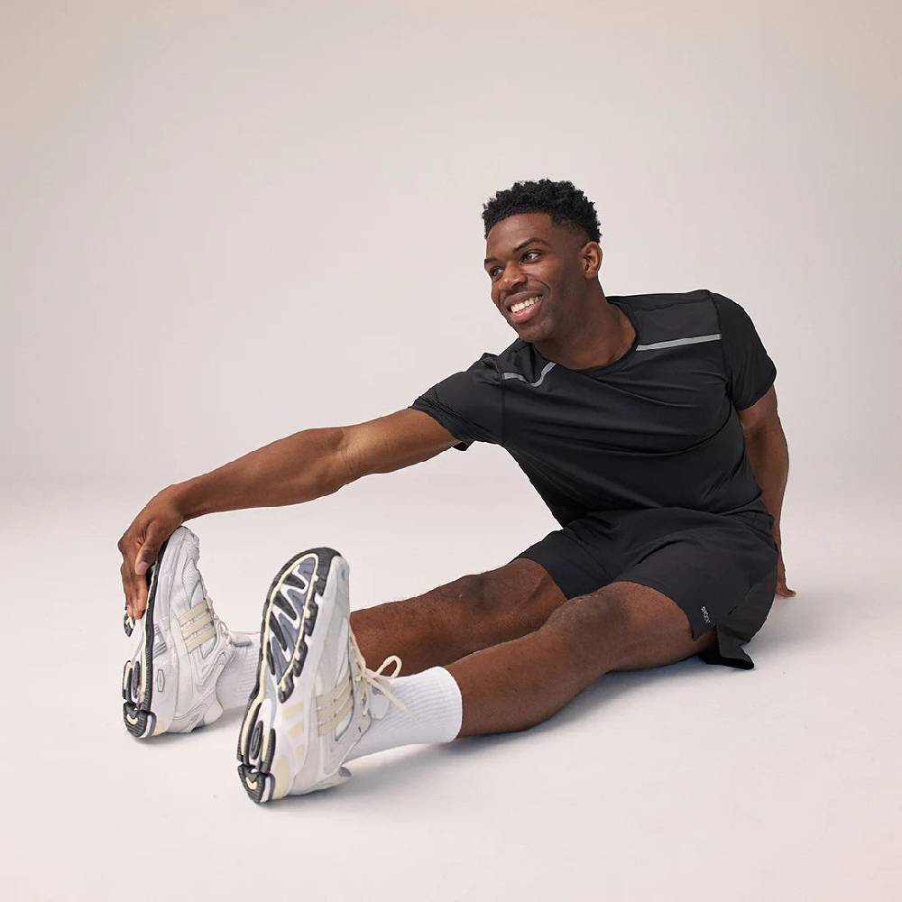Snocks Trainingsshirt mit Reflexstreifen Herren aus recyceltem Polyamid Neueste Mode
