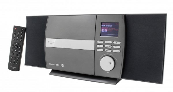 ﻿Soundmaster Stereo Musikcenter mit WLAN-Internet/DAB+/UKW-Radio, CD/MP3, USB, Bluetooth®, APP-Steuerung Limitierter Zeitrabatt