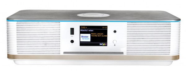 Soundmaster Stereo Musikcenter mit WLAN-Internet/DAB+/UKW-Radio, CD/MP3, USB, Bluetooth®, LED Ambientebeleuchtung, APP-Steuerung Rabatt
