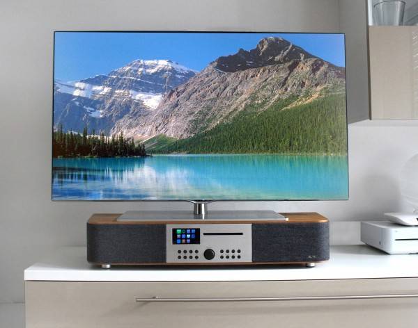 Soundmaster Stereo-Musikcenter mit Internet/DAB+/UKW-Radio, Netzwerk-Player, CD/MP3, USB, Bluetooth®, Multi-Room, App-Steuerung Flash Sale