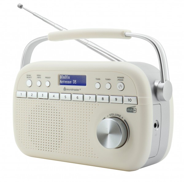 Soundmaster DAB+/UKW-RDS Radio mit Senderspeichertasten Preisnachlass
