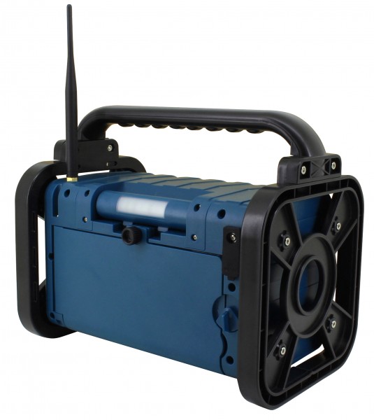 Soundmaster Stereo DAB+/UKW Baustellen-/Gartenradio mit Bluetooth®, LED-Arbeitsleuchte & Li-Ion Akku Vatertagsangebot