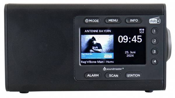 Soundmaster DAB+/UKW-RDS Radio mit großem Farbdisplay, Stationstasten Valentinstagsangebot