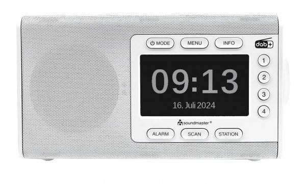 Soundmaster DAB+/UKW-RDS Radio mit großem Farbdisplay, Stationstasten Jubiläumsangebot