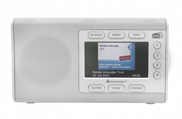 Soundmaster DAB+/UKW-RDS Radio mit großem Farbdisplay, Stationstasten Jubiläumsangebot