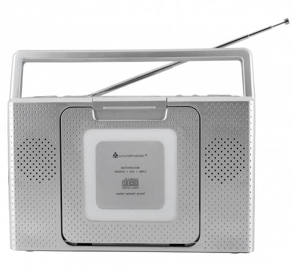Soundmaster Spritzwassergeschütztes Badezimmer CD/MP3 Radio Heißer Verkauf