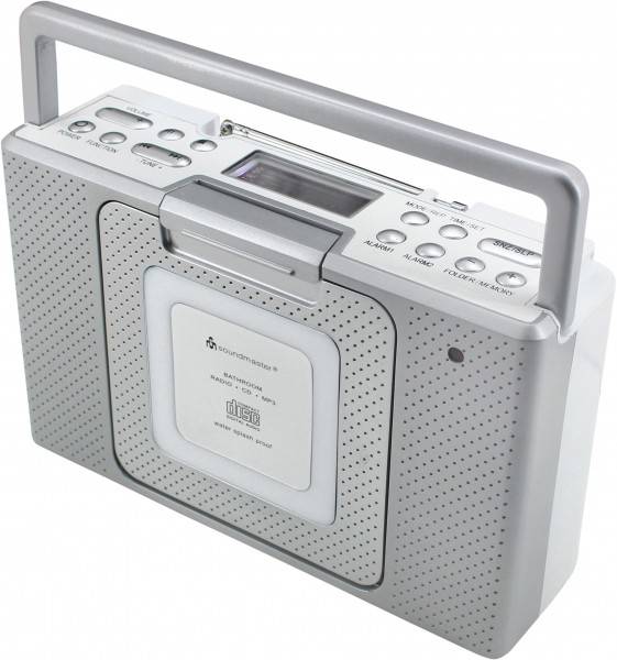 Soundmaster Spritzwassergeschütztes Badezimmer CD/MP3 Radio Heißer Verkauf