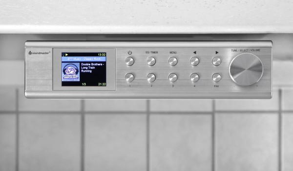 Soundmaster Internet/DAB+ Küchenunterbauradio mit Bluetooth® Neueste Mode