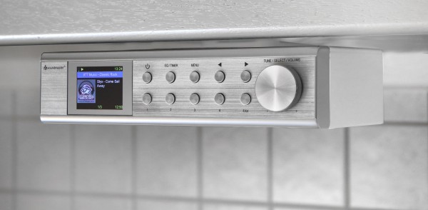 Soundmaster Internet/DAB+ Küchenunterbauradio mit Bluetooth® Neueste Mode