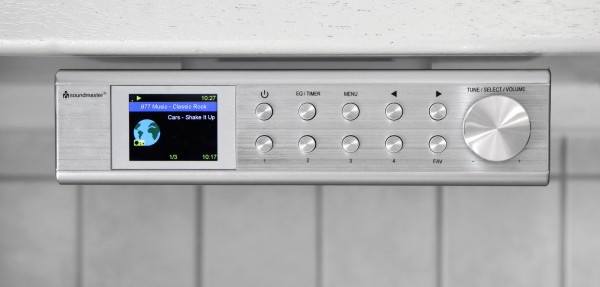 Soundmaster Internet/DAB+ Küchenunterbauradio mit Bluetooth® Neueste Mode