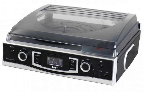 Soundmaster Plattenspieler mit DAB+/UKW Stereoradio & Encoding Letzte 2 Tage