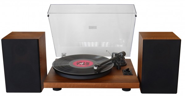 Soundmaster Plattenspieler mit Bluetooth®, PC-encoding. 2 Wege Bass Reflex Lautsprechern Letzter Tag