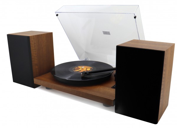 Soundmaster Plattenspieler mit Bluetooth®, PC-encoding. 2 Wege Bass Reflex Lautsprechern Letzter Tag