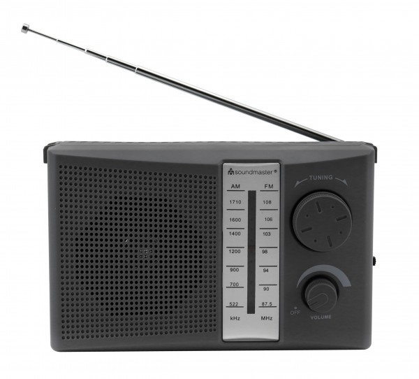 Soundmaster UKW/MW Kofferradio für Netz-/Batteriebetrieb Vierteljährliche Förderung