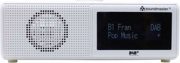 Soundmaster DAB+/UKW Uhrenradio mit USB Wiedergabe Begrenzt auf 3 Tage
