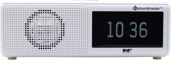 Soundmaster DAB+/UKW Uhrenradio mit USB Wiedergabe Begrenzt auf 3 Tage