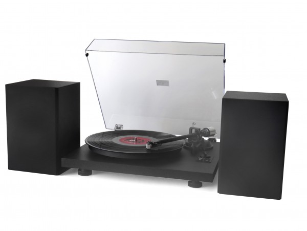 Soundmaster Plattenspieler mit Bluetooth®, PC-encoding. 2 Wege Bass Reflex Lautsprechern Kostenloser Versand