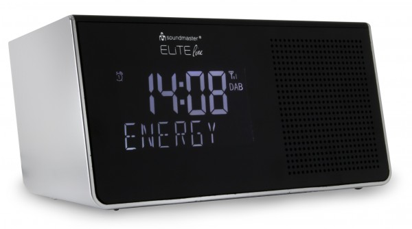 Soundmaster DAB+/UKW Uhrenradio mit Uhrzeit-Projektion and Wand/Decke Flash Sale