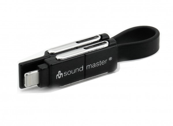 Soundmaster 6 in 1 Schlüsselanhänger USB Adapterkabel Preisnachlass