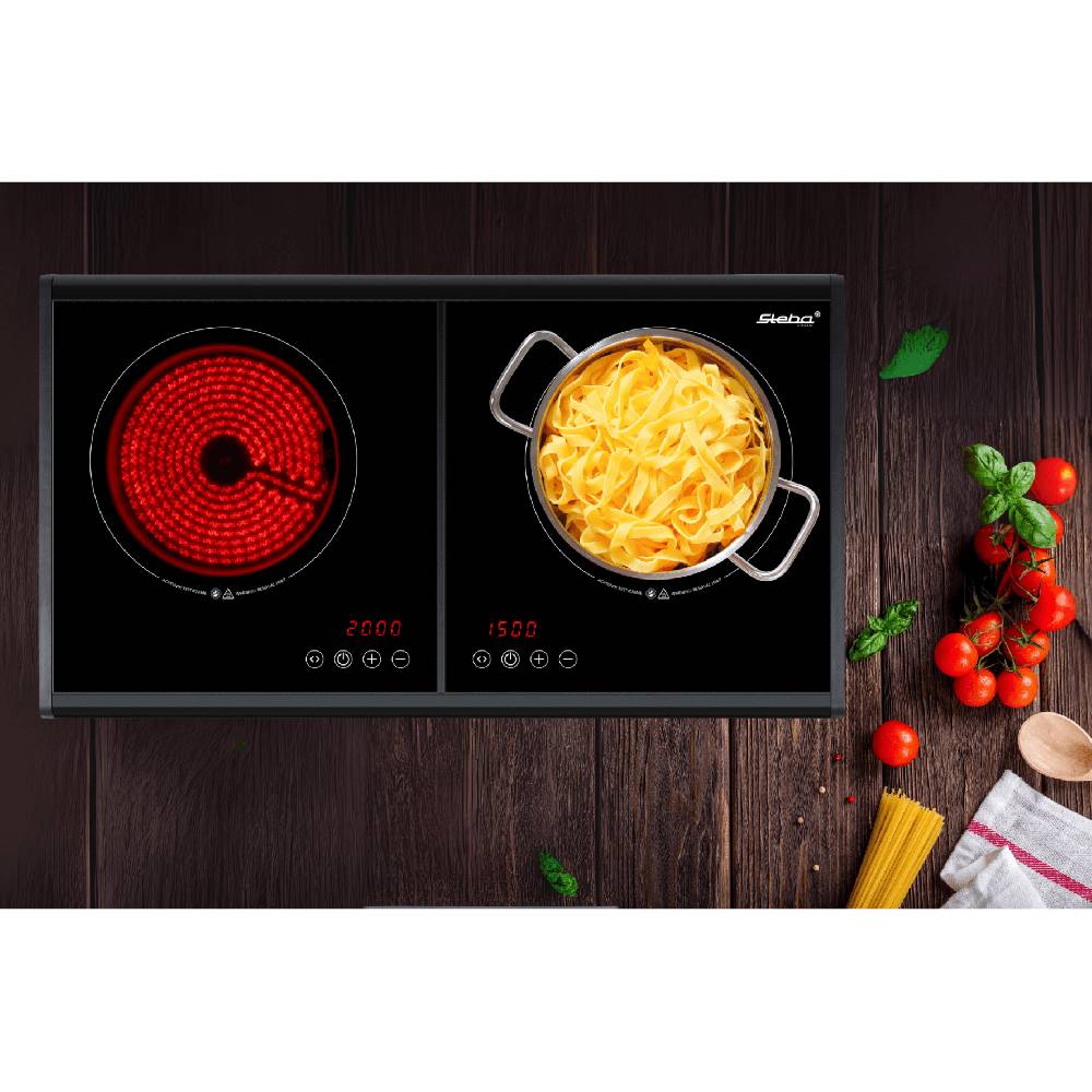 Steba Doppel-Glaskeramikkochfeld HK 250 Blitzangebot