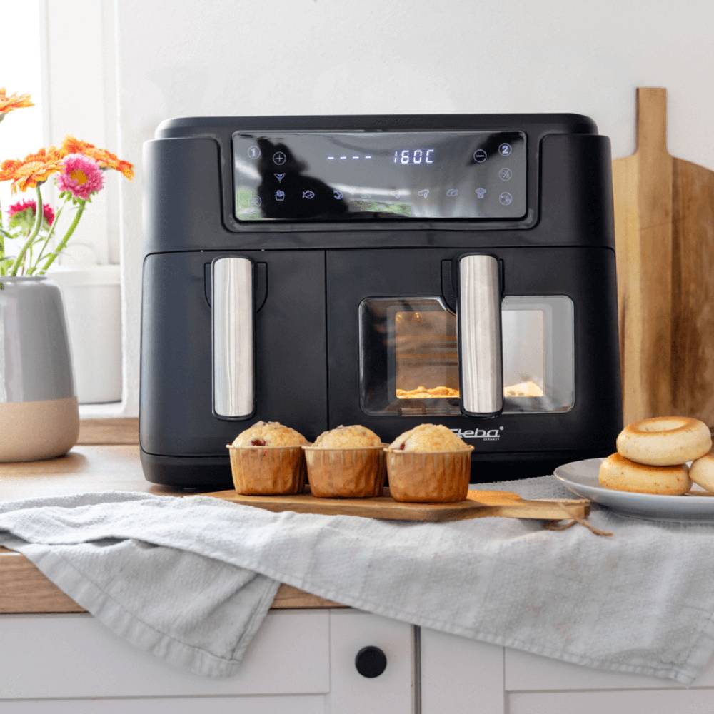 Steba Doppel-Heißluftfritteuse HF 9500 DUO Große Rabatte