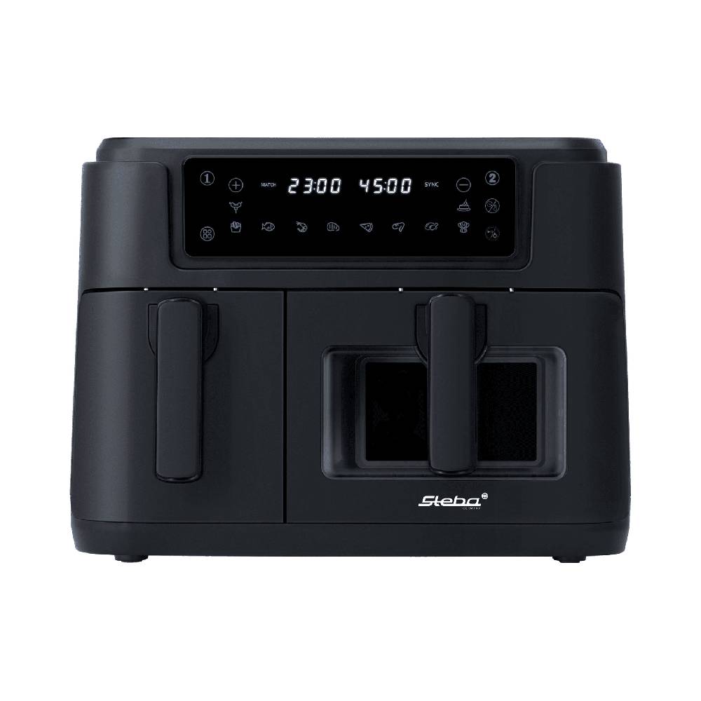 Steba Doppel-Heißluftfritteuse HF 9501 DUO BLACK Neuheiten