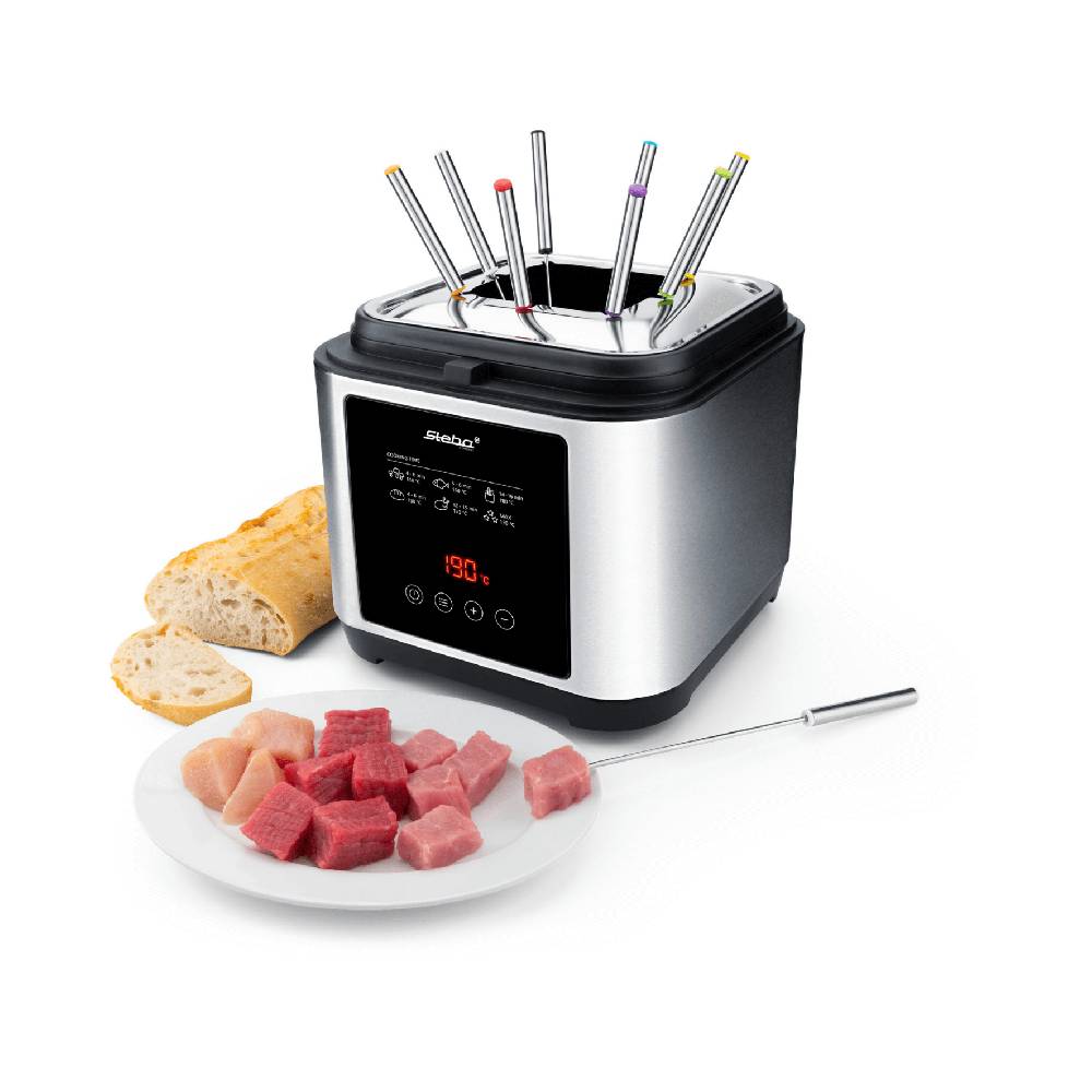 Steba Edelstahl-Fritteuse/Fondue DF 150F Neueste Stile