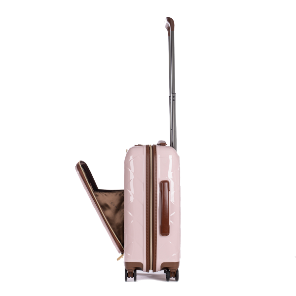 Stratic Leather&More - Hartschalen-Koffer S (mit Vortasche) rose Exklusivangebot